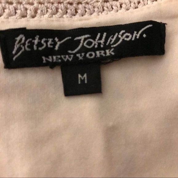 Vintage | Betsey Johnson | Cottagecore | Coquette | Lined Crochet Dress in Ivory - Picture 11 of 13